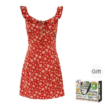HAPG Slip Dresses Women's Red