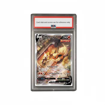 POKEMON Supplemental Pack Iblis Hero Fire Eevee V SR S6a 073 PSA Japan Version Graded Cards 1 Pc