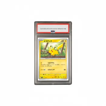 POKEMON Expansion Pack, Pokémon Card 151 Pikachu C Master Ball Flash SV2a 025 PSA Japan Version Graded Cards 1 Pc