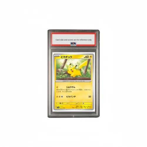 POKEMON Expansion Pack, Pokémon Card 151 Pikachu C Master Ball Flash SV2a 025 PSA Japan Version Graded Cards 1 Pc
