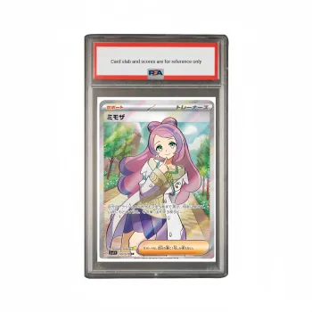 POKEMON Supplement Bag, Purple Ex Mora SR SV1V 100 PSA Japan Version Graded Cards 1 Pc