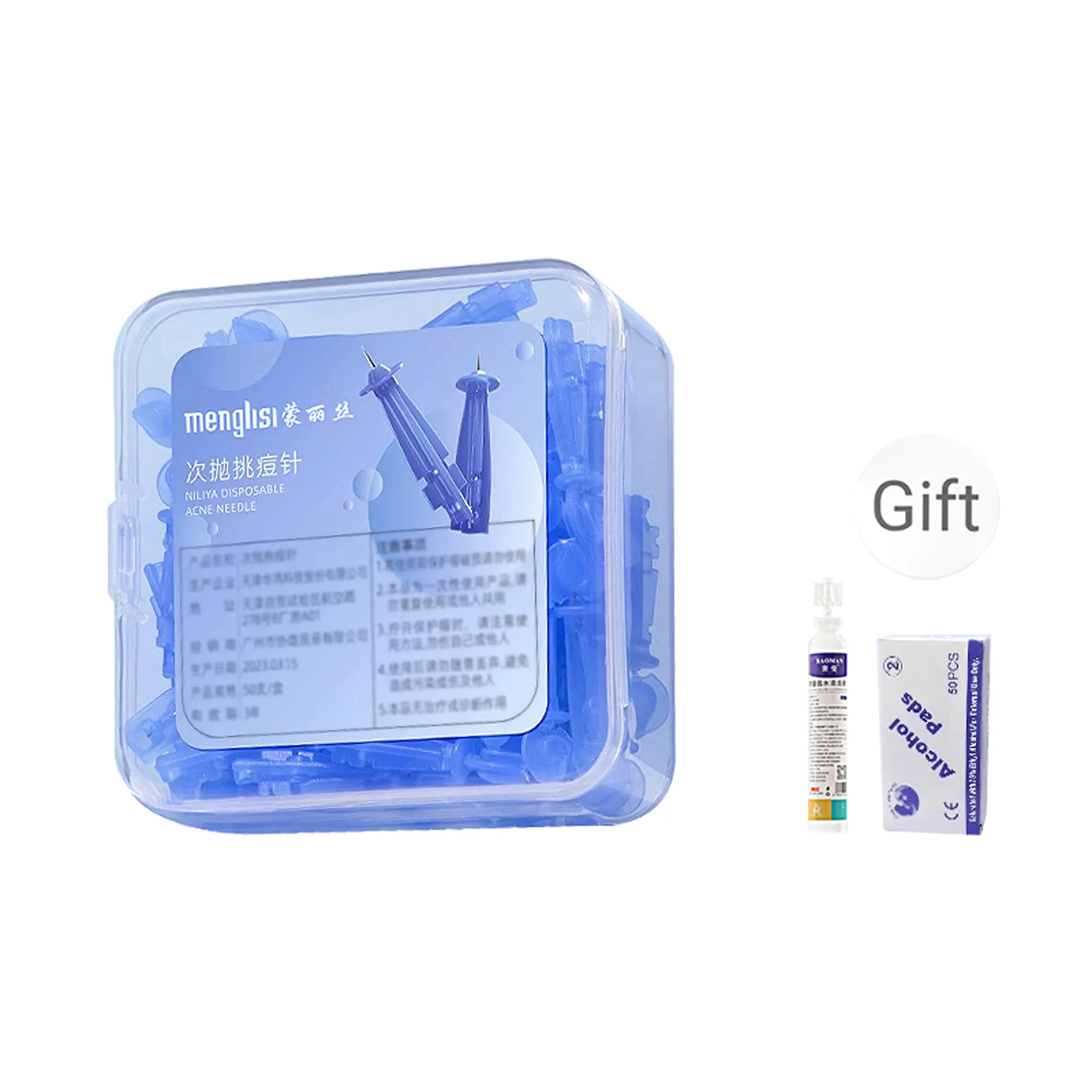 Моналис игла для закрытия пор одноразовый инструмент для удаления жира иглы для лечения акне иглы для удаления акне и черных точек