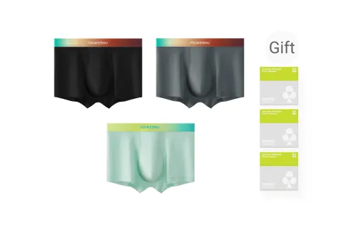 YOUKESHU Мужское нижнее белье упаковка из 3 штук