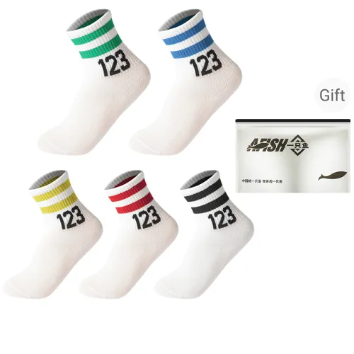 AFISH Носки 5 пар Сумка для покупок Детский